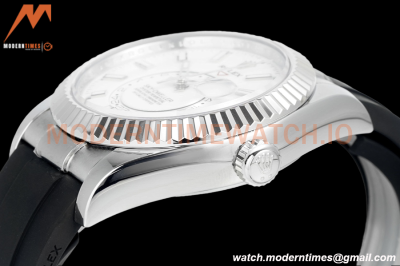 Rolex - Skydweller 42mm 336239 Gain Weight SS/RU White ZF V2 A2824