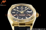 Rolex - Skydweller 42mm 336238 Gain Weight YG/RU Black ZF V2 A2824