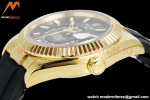 Rolex - Skydweller 42mm 336238 Gain Weight YG/RU Black ZF V2 A2824