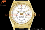 Rolex - Skydweller 42mm 336238 Gain Weight YG/RU White ZF V2 A2824