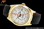 Rolex - Skydweller 42mm 336238 Gain Weight YG/RU White ZF V2 A2824