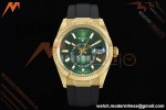 Rolex - 2025 Skydweller 336238 YG/RU Green Noob V2 A9002 | 롤렉스 - 2025 스카이드웰러 336238 YG/RU 그린 눕 V2 A9002
