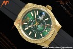 Rolex - 2025 Skydweller 336238 YG/RU Green Noob V2 A9002 | 롤렉스 - 2025 스카이드웰러 336238 YG/RU 그린 눕 V2 A9002