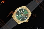 Rolex - 2025 Skydweller 336238 YG/RU Green Noob V2 A9002 | 롤렉스 - 2025 스카이드웰러 336238 YG/RU 그린 눕 V2 A9002