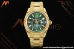Rolex - 2025 Skydweller 336938 Oyster YG/YG Green Noob V2 A9002 | 롤렉스 - 2025 스카이드웰러 336938 오이스터 YG/YG 그린 눕 V2 A9002
