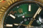 Rolex - 2025 Skydweller 336938 Jubilee YG/YG Green Noob V2 A9002 | 롤렉스 - 2025 스카이드웰러 336938 주빌리 YG/YG 그린 눕 V2 A9002