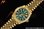 Rolex - 2025 Skydweller 336938 Jubilee YG/YG Green Noob V2 A9002 | 롤렉스 - 2025 스카이드웰러 336938 주빌리 YG/YG 그린 눕 V2 A9002