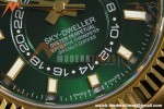 Rolex - 2025 Skydweller 336938 Jubilee YG/YG Green Noob V2 A9002 | 롤렉스 - 2025 스카이드웰러 336938 주빌리 YG/YG 그린 눕 V2 A9002
