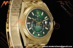 Rolex - 2025 Skydweller 336938 Jubilee YG/YG Green Noob V2 A9002 | 롤렉스 - 2025 스카이드웰러 336938 주빌리 YG/YG 그린 눕 V2 A9002