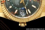 Rolex - Skydweller 42mm 336238 Gain Weight YG/RU Mint Green ZF V2 A2824 | 롤렉스 - 스카이드웰러 42mm 336238 게인 웨이트 YG/RU 민트 그린 ZF V2 A2824