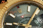 Rolex - Skydweller 42mm 336238 Gain Weight YG/RU Mint Green ZF V2 A2824 | 롤렉스 - 스카이드웰러 42mm 336238 게인 웨이트 YG/RU 민트 그린 ZF V2 A2824
