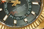Rolex - Skydweller 42mm 336238 Gain Weight YG/RU Mint Green ZF V2 A2824 | 롤렉스 - 스카이드웰러 42mm 336238 게인 웨이트 YG/RU 민트 그린 ZF V2 A2824