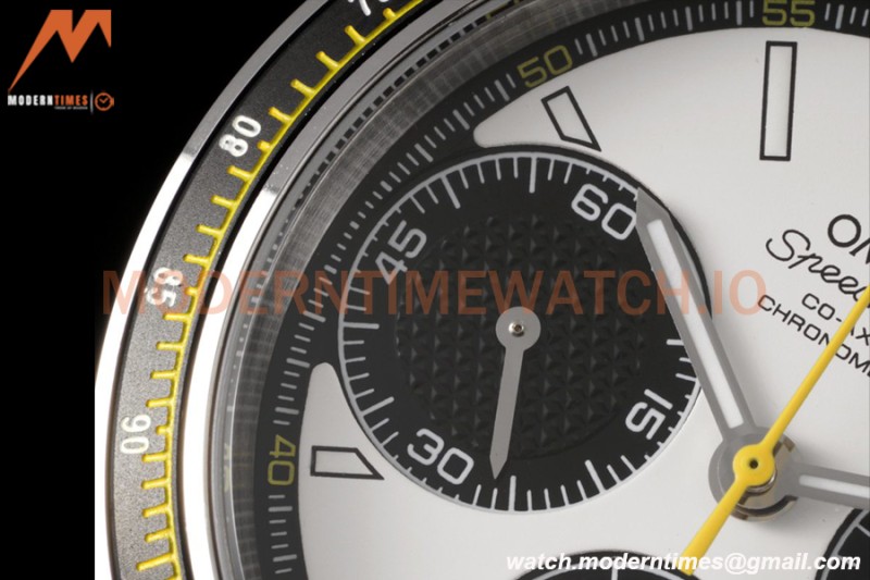 Omega - Speedmaster Racing Co-Axial Chrono 40mm SS/RU Wht/Blk HRF Cal.3330