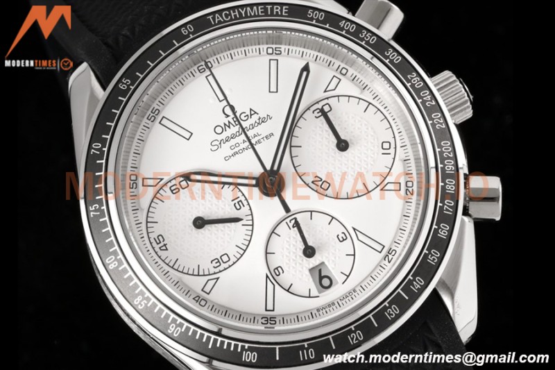 Omega - Speedmaster Racing Co-Axial Chrono 40mm SS/RU White HRF Cal.3330