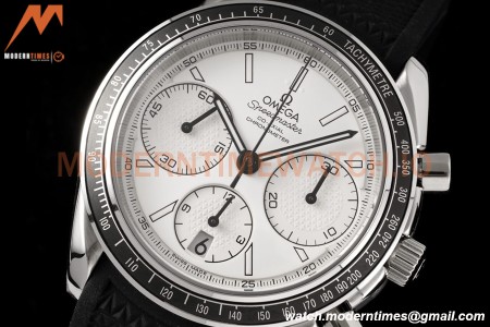 Omega - Speedmaster Racing Co-Axial Chrono 40mm SS/RU White HRF Cal.3330