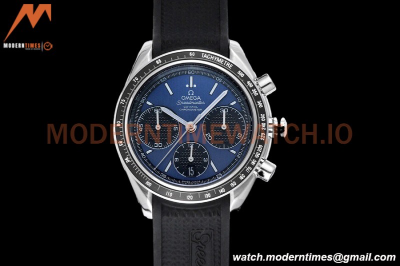 Omega - Speedmaster Racing Co-Axial Chrono 40mm SS/RU Blu/Blk HRF Cal.3330