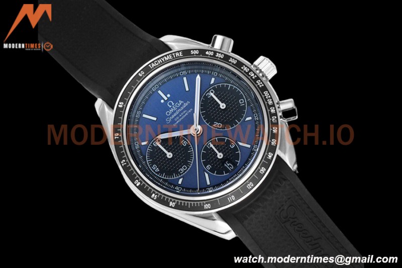 Omega - Speedmaster Racing Co-Axial Chrono 40mm SS/RU Blu/Blk HRF Cal.3330