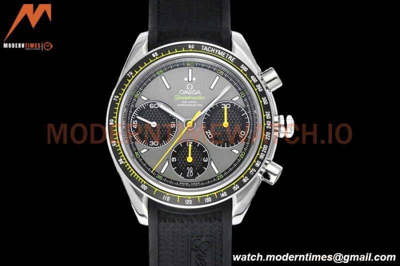 Omega - Speedmaster Racing Co-Axial Chrono 40mm SS/RU Grey/Blk HRF Cal.3330