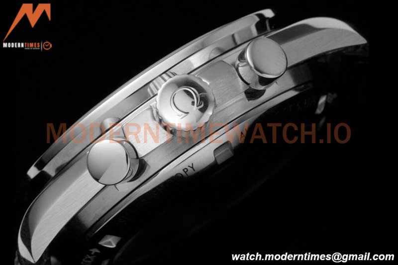 Omega - Speedmaster “Silver Snoopy Award” 50th Anniversary 42mm SS/NY Wht/Blue GSF Cal.3861