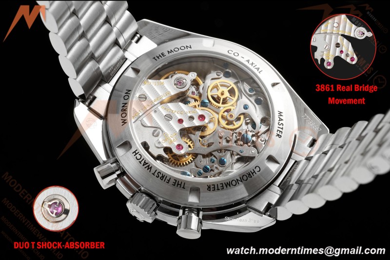 Omega - Speedmaster Moonwatch 42mm SS/SS Black Dial TVSF Cal. 3861 Mod