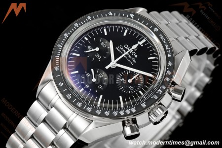 Omega - Speedmaster Moonwatch 42mm SS/SS Black Dial TVSF Cal. 3861 Mod