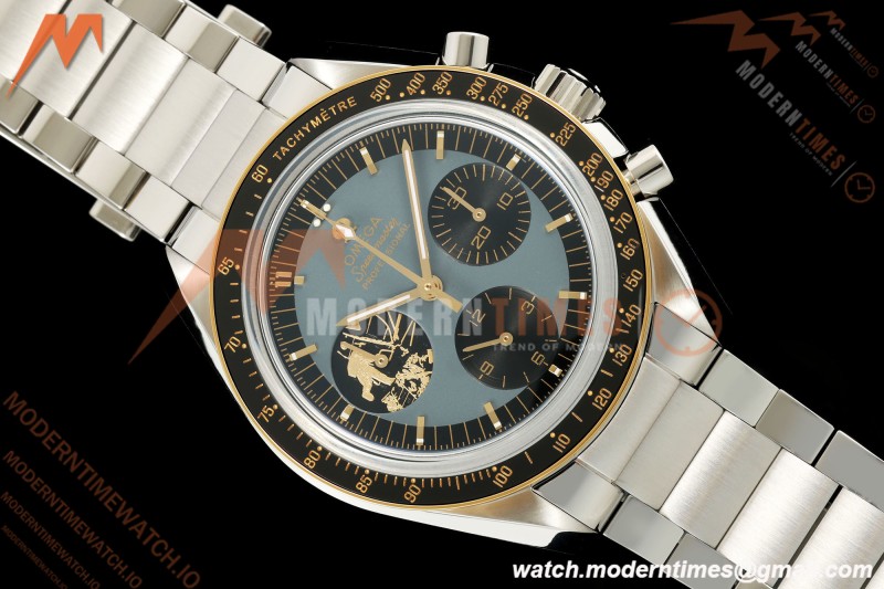 Omega - Speedmaster Apollo 11 50th Anniversary 42mm SS/SS Grey Dial OMF Cal. 3861 Mod