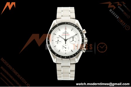 Omega - Speedmaster Moonwatch 42mm SS/SS White Dial OMF Cal. 3861 Mod | 오메가 - 스피드마스터 문워치 42mm SS/SS 화이트 다이얼 OMF Cal. 3861 Mod