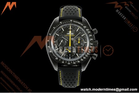 Omega - Speedmaster Dark Side of the Moon Apollo 8 44.25mm CER/RU Moon Surface Skeleton Dial BLSF Cal. 3869 Mod | 오메가 - 스피드마스터 다크 사이드 오브 더 문 아폴로 8 44.25mm CER/RU 달 표면 스켈레톤 다이얼 BLSF Cal. 3869 Mod