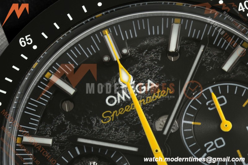Omega - Speedmaster Dark Side of the Moon Apollo 8 44.25mm CER/RU Moon Surface Skeleton Dial BLSF Cal. 3869 Mod