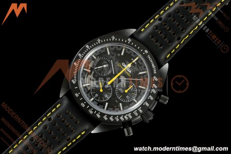 Omega - Speedmaster Dark Side of the Moon Apollo 8 44.25mm CER/RU Moon Surface Skeleton Dial BLSF Cal. 3869 Mod