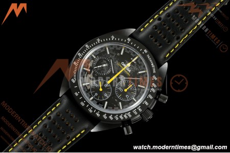 Omega - Speedmaster Dark Side of the Moon Apollo 8 44.25mm CER/RU Moon Surface Skeleton Dial BLSF Cal. 3869 Mod | 오메가 - 스피드마스터 다크 사이드 오브 더 문 아폴로 8 44.25mm CER/RU 달 표면 스켈레톤 다이얼 BLSF Cal. 3869 Mod
