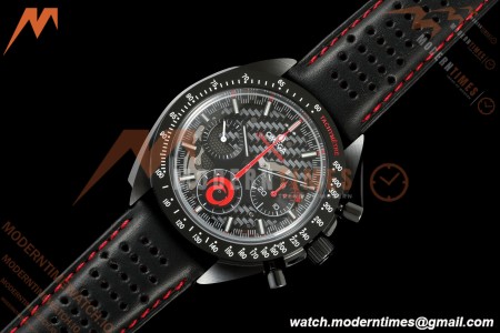 Omega - Speedmaster Dark Side of the Moon Team Alinghi 44.25mm CER/RU Carbon Fiber Skeleton Dial BLSF Cal. 1865 Mod