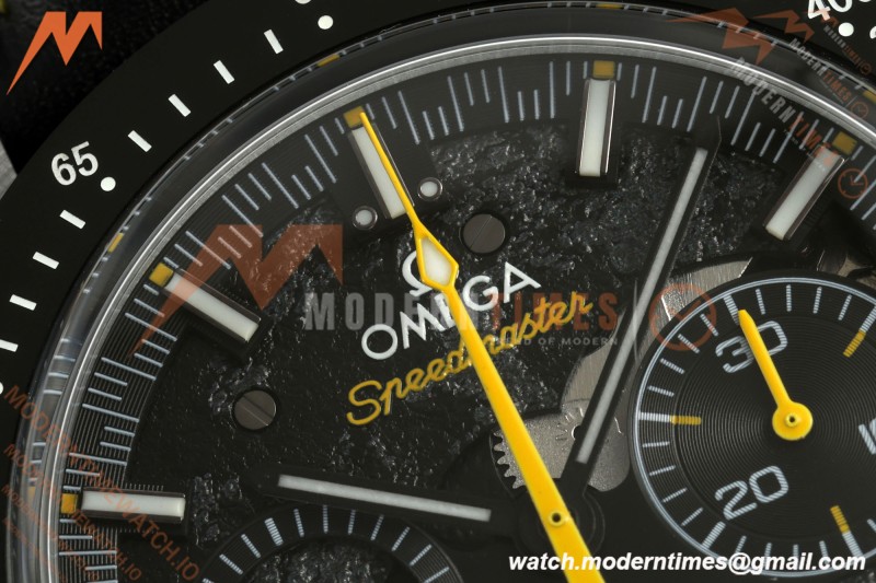 Omega - Speedmaster Dark Side of the Moon Apolo 8 44.25mm CER/RU Moon Surface Skeleton Dial BLSF Cal. 1869 Mod | 오메가 - 스피드마스터 다크 사이드 오브 더 문 아폴로 8 44.25mm CER/RU 달 표면 스켈레톤 다이얼 BLSF Cal. 1869 Mod