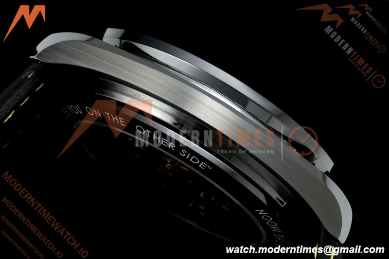 Omega - Speedmaster Dark Side of the Moon Apolo 8 44.25mm CER/RU Moon Surface Skeleton Dial BLSF Cal. 1869 Mod | 오메가 - 스피드마스터 다크 사이드 오브 더 문 아폴로 8 44.25mm CER/RU 달 표면 스켈레톤 다이얼 BLSF Cal. 1869 Mod