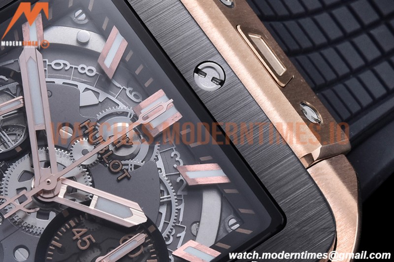 Hublot - Square Bang Unico 42mm Cer RG/RU Ske BBF A1280