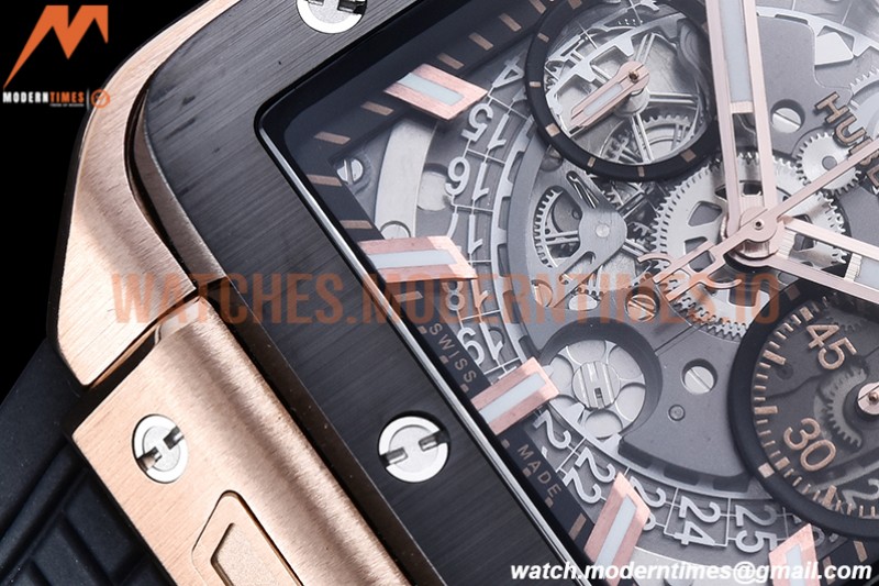 Hublot - Square Bang Unico 42mm Cer RG/RU Ske BBF A1280