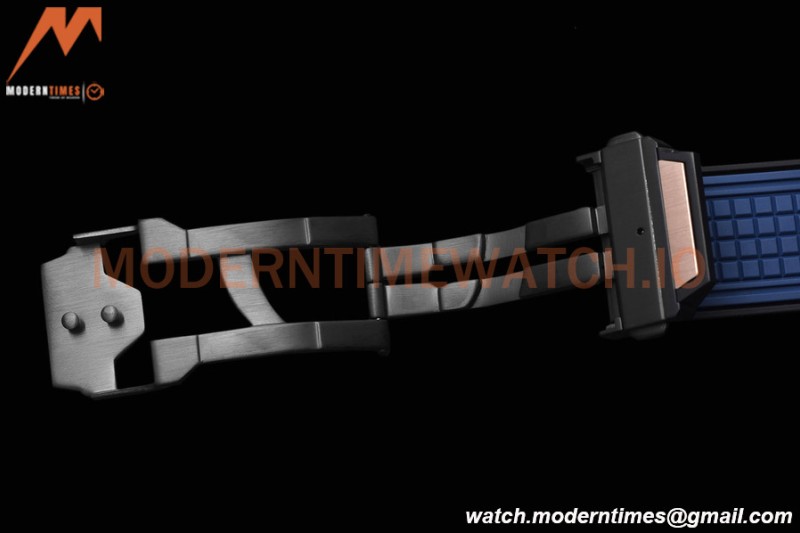 Hublot - Square Bang Unico 42mm Titanium RG/RU Blue Ske BBF A1280