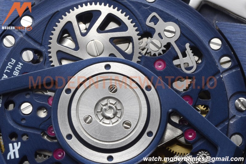 Hublot - Square Bang Unico 42mm Titanium RG/RU Blue Ske BBF A1280