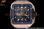 Hublot - Square Bang Unico 42mm Titanium Cer RG/RU Blue Ske BBF A1280