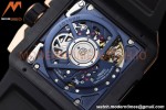 Hublot - Square Bang Unico 42mm Titanium Cer RG/RU Blue Ske BBF A1280