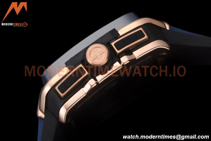 Hublot - Square Bang Unico 42mm Titanium Cer RG/RU Blue Ske BBF A1280