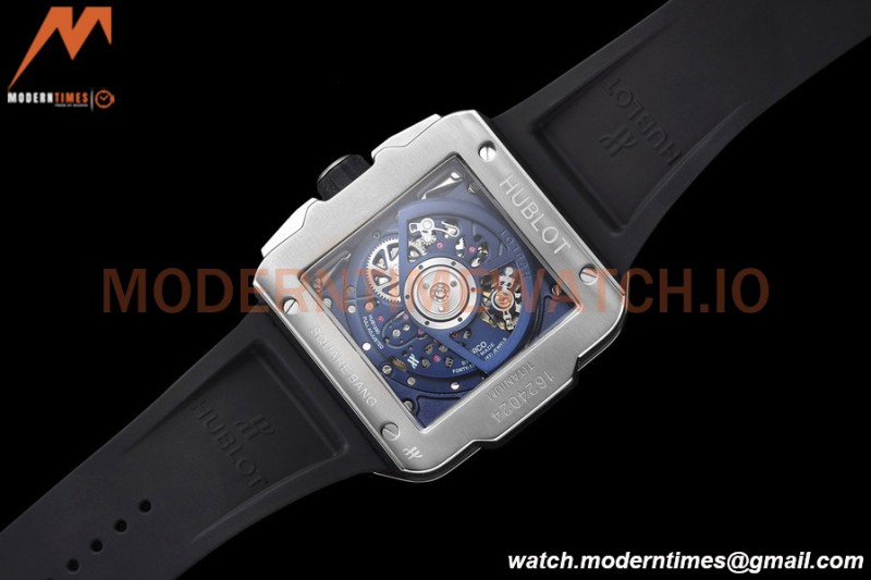 Hublot - Square Bang Unico 42mm Titanium Cer TI/RU Blue Ske BBF A1280