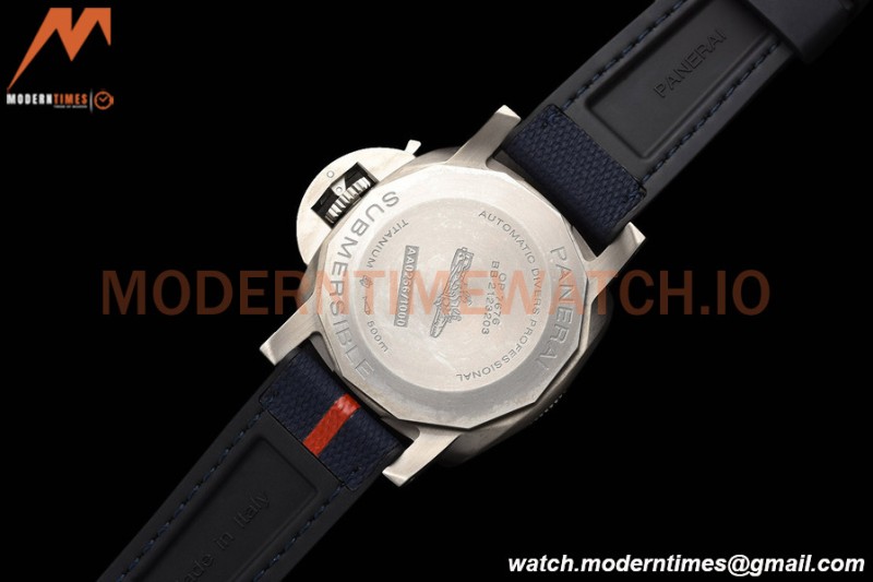 Panerai - PAM1507 Submersible GMT Luna Rossa 42mm TI/NY Blue VSF P900