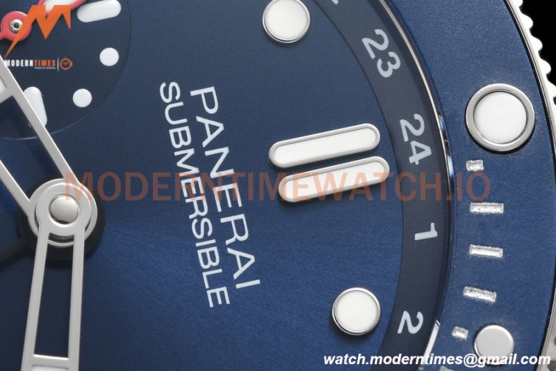 Panerai - PAM1507 Submersible GMT Luna Rossa 42mm TI/NY Blue VSF P900