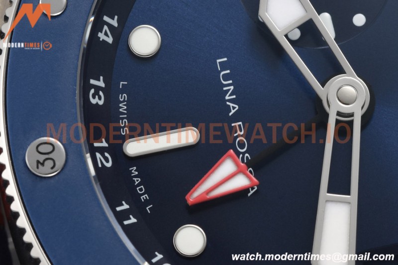 Panerai - PAM1507 Submersible GMT Luna Rossa 42mm TI/NY Blue VSF P900