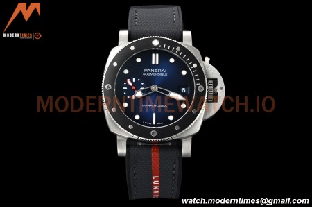 Panerai - PAM1565 Submersible Luna Rossa 42mm SS/RU Blue VSF P900