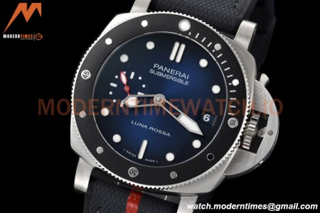Panerai - PAM1565 Submersible Luna Rossa 42mm SS/RU Blue VSF P900