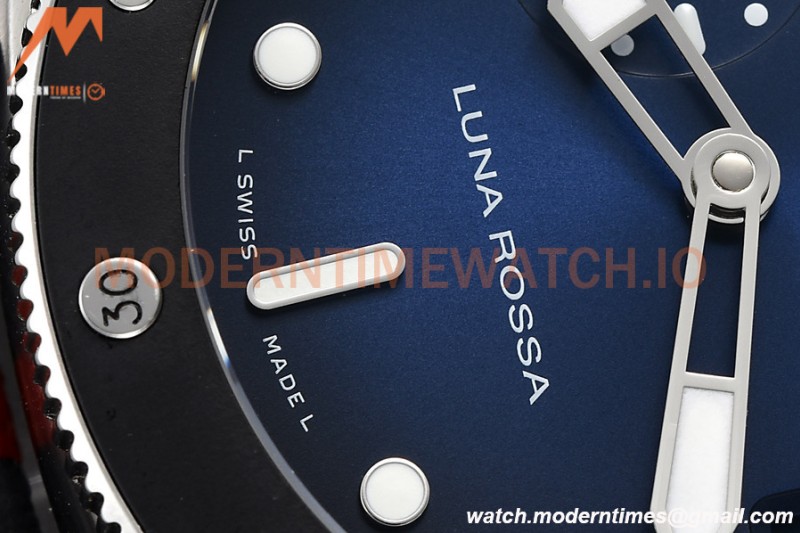 Panerai - PAM1565 Submersible Luna Rossa 42mm SS/RU Blue VSF P900
