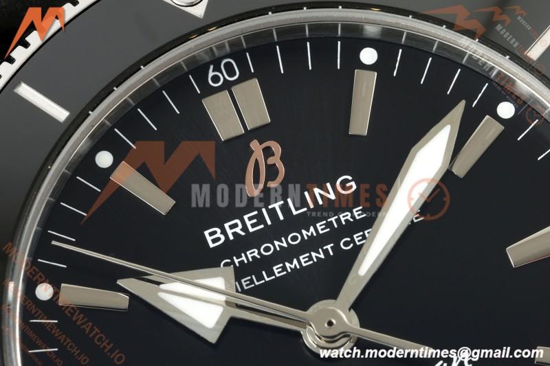 Breitling - Superocean Heritage B20 Automatic 42mm SS/RU Black BLF A2824