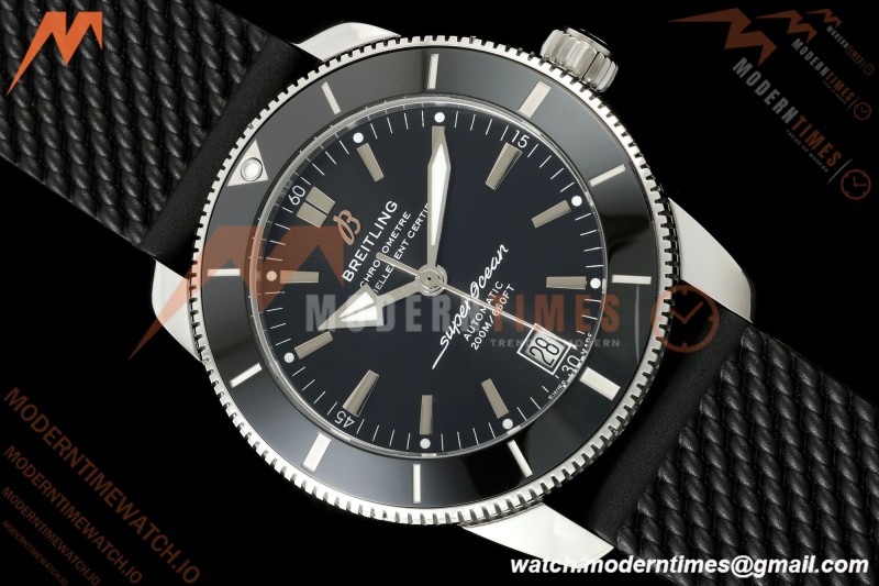 Breitling - Superocean Heritage B20 Automatic 42mm SS/RU Black BLF A2824